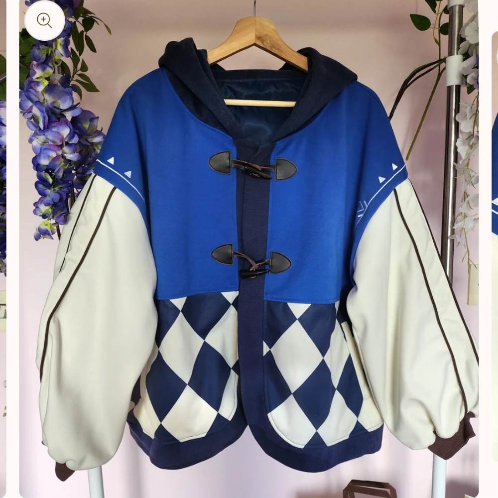 Sugahri Link long puffy sleeve street jacket